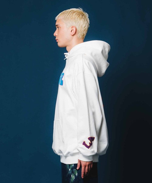 XLARGE（エクストララージ）の「FLOWER PULLOVER HOODED SWEAT