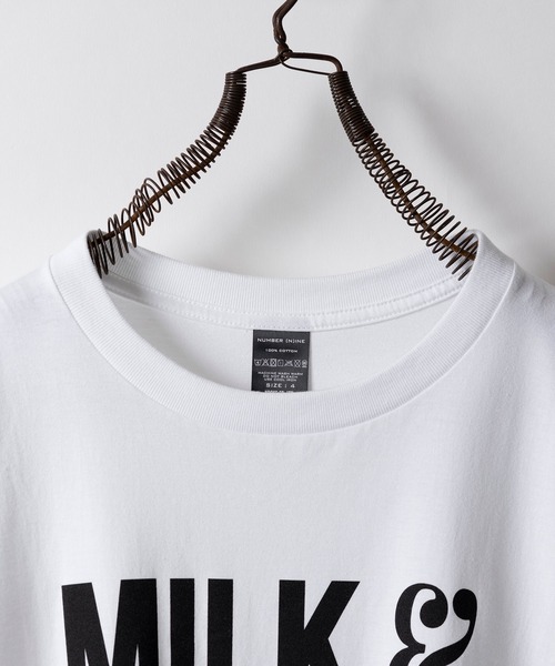 MILK&COOKIES T-SHIRT / ミルク アンド クッキーズロゴ Tシャツ