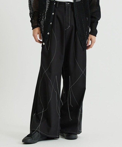 sulvam / サルバム】MT-P07-200 WIDE PANTS/ワイドパンツ（スラックス