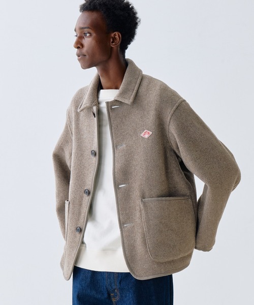 DANTON（ダントン）の「DANTON | ウールライトパイル ワークジャケット