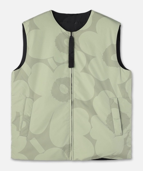 marimekko（マリメッコ）の「Unikko / padded vest coats（ダウン