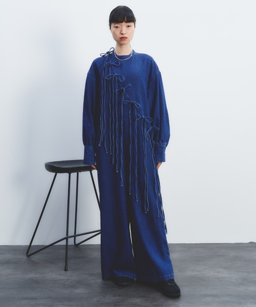 PERNA（ペルナ）の「デニムオールインワン（つなぎ/オールインワン