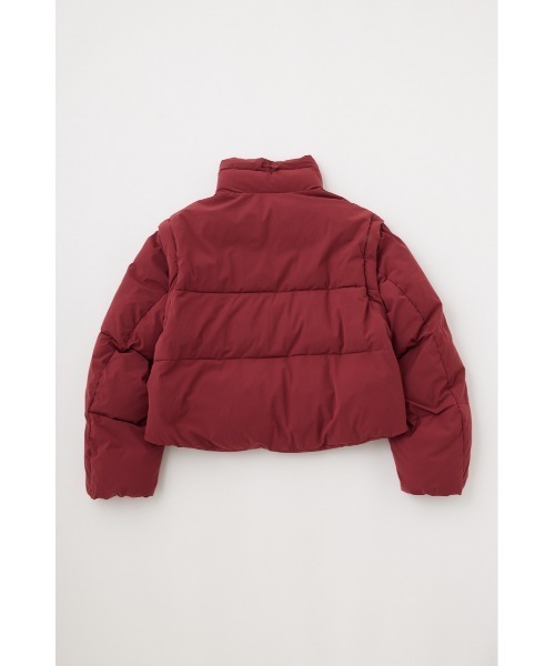 MOUSSY（マウジー）の「CROPPED PUFFER DETACHABLE ジャケット（ダウン