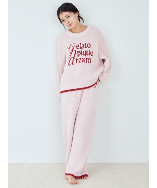セール】ラメフェザープルオーバー（ルームウェア/パジャマ）｜gelato