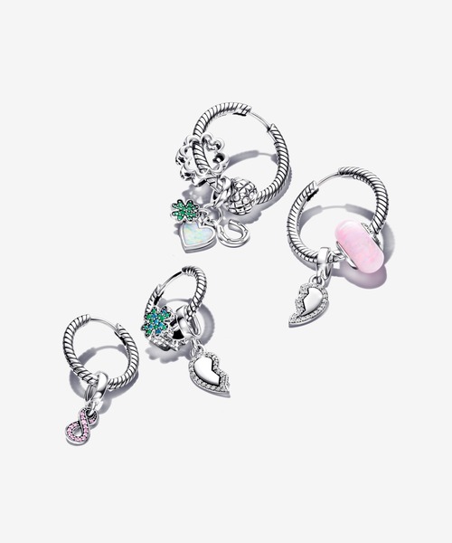 スプリッタブル フォーリーフ クローバー チャーム（チャーム