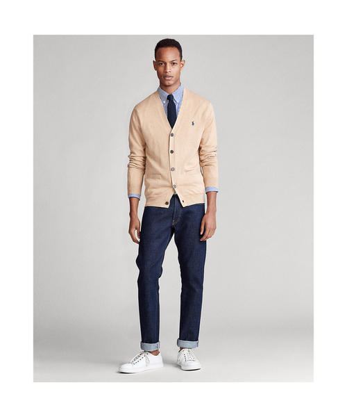 コットン Vネック カーディガン（カーディガン/ボレロ）｜POLO RALPH