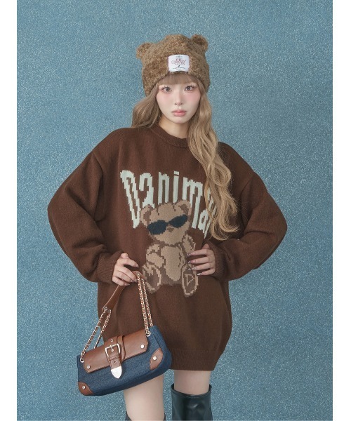 Darich（ダーリッチ）の「Danimalベアニットプルオーバー（ニット