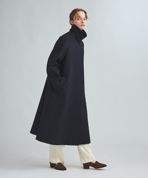 Steven Alan＞ウール カシミヤ テント ロング コート（ステンカラー