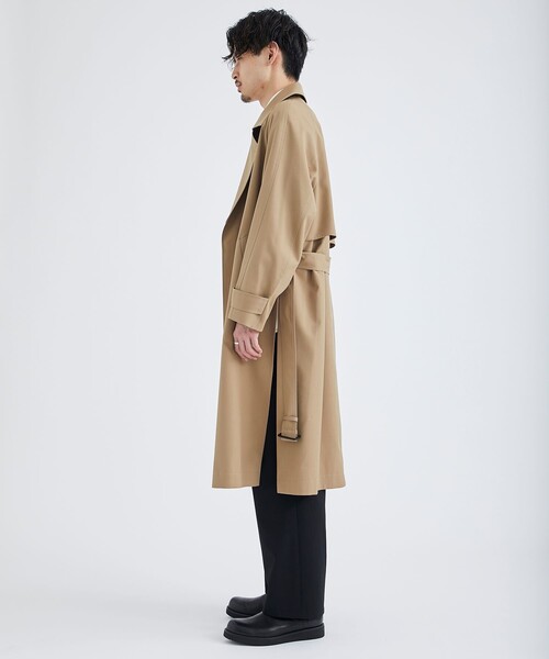 city（シティ）の「TRENCH COAT/ウールギャバトレンチコート（トレンチ