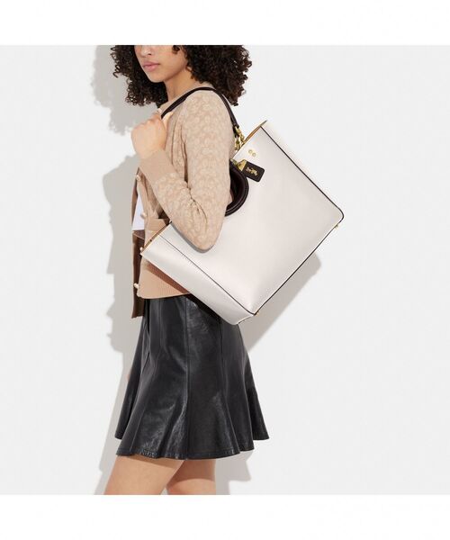 COACH（コーチ）の「レイ トート・カラーブロック（トートバッグ