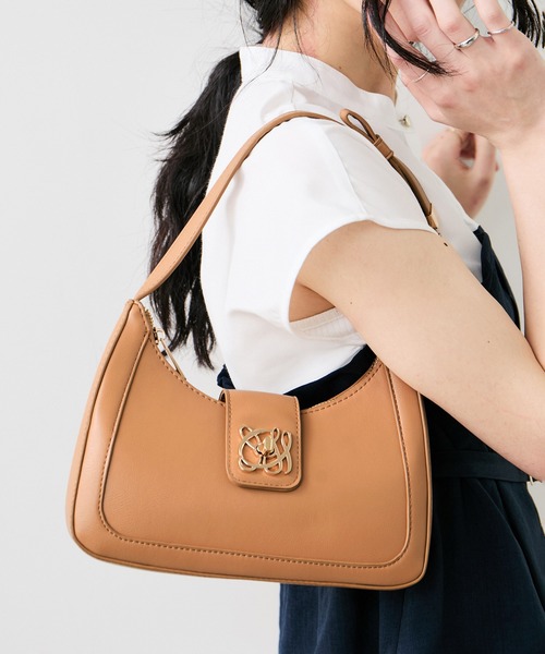 セール】【180℃美人見え】ハンドルリボンワンショルダーバッグ