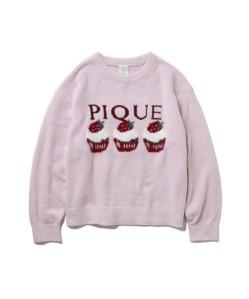 gelato pique（ジェラートピケ）の「モチーフジャガードプルオーバー