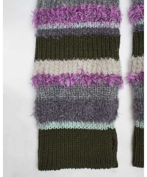 rurumu:（ルルムウ）の「rurumu:/ルルムウ/multi stripe arm warmer
