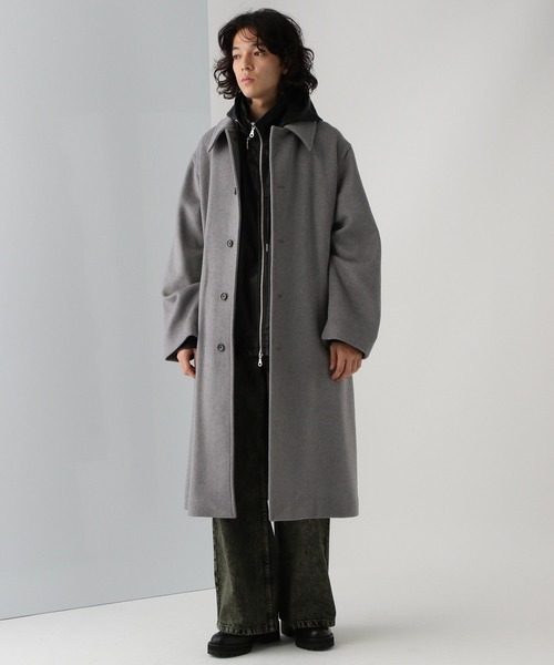 HARE（ハレ）の「ウールステンカラーコート(HARE)（ステンカラーコート