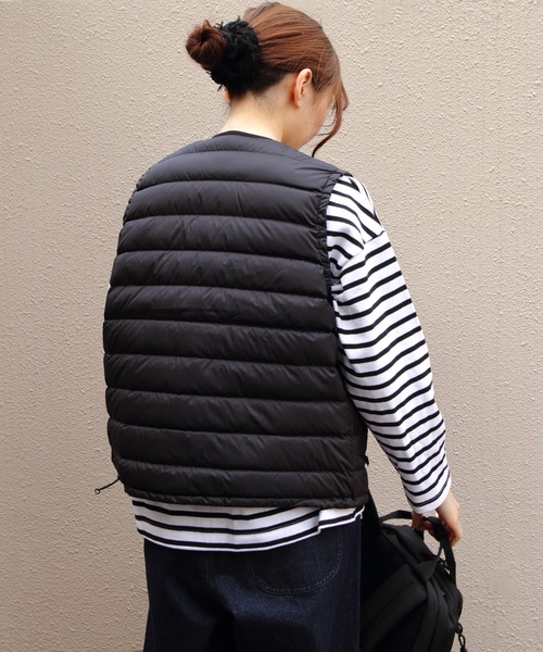 DANTON/ダントン インナーダウンクルーネックベスト INNERDOWN