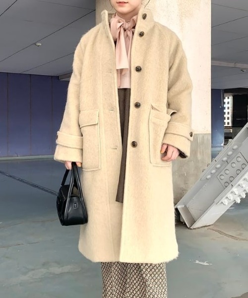 Ray BEAMS（レイビームス）の「Ray BEAMS / シャギー スタンドカラー