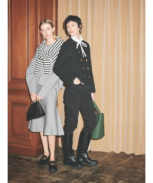 Mila Owen（ミラオーウェン）の「コンパクトダブルツィードジャケット