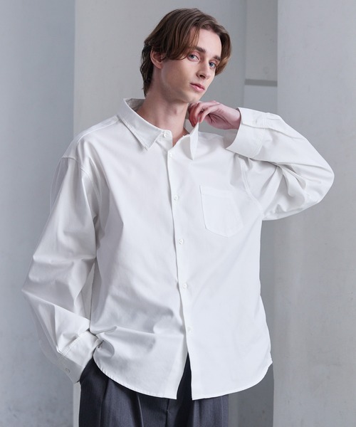 CLEL（クレイル）の「【CLEL】Royal Oxford Regular Collar Shirt