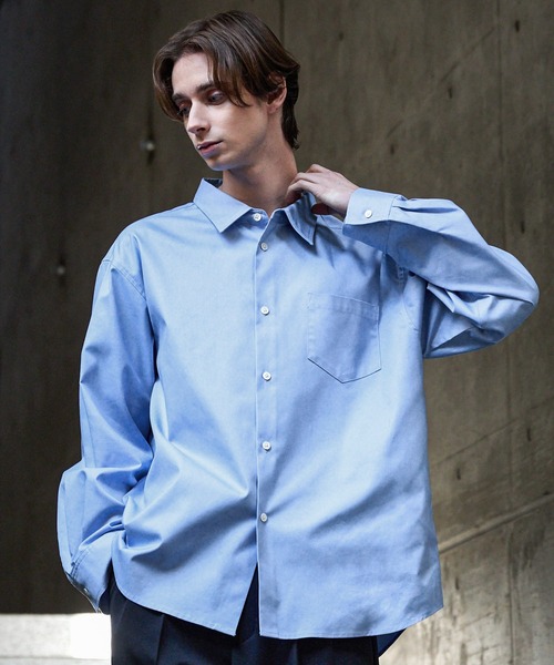 CLEL】Royal Oxford Regular Collar Shirt / ロイヤルオックスフォード