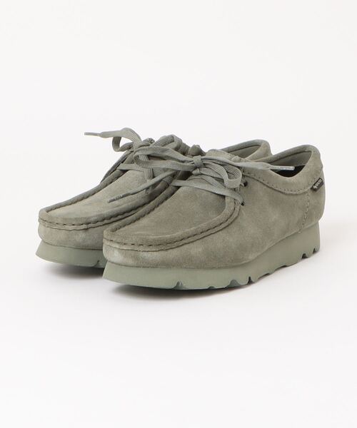Clarks（クラークス）の「W WALLABEE GTX 26177865（モカシン/デッキ