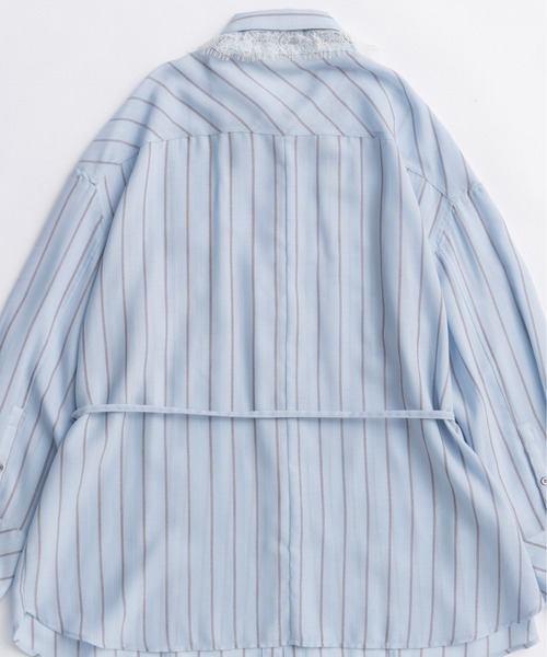 2way Attachment Lace Shirt/2WAYアタッチメントレースシャツ