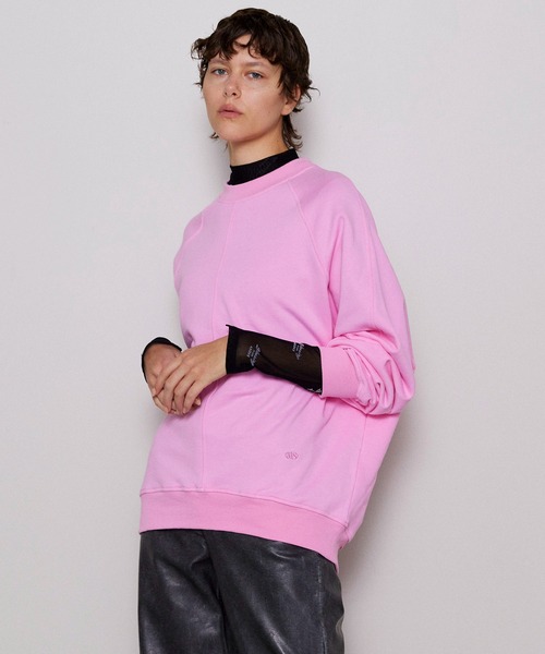 セール】Multi Color Oversize Sweatshirt/マルチカラーオーバーサイズ