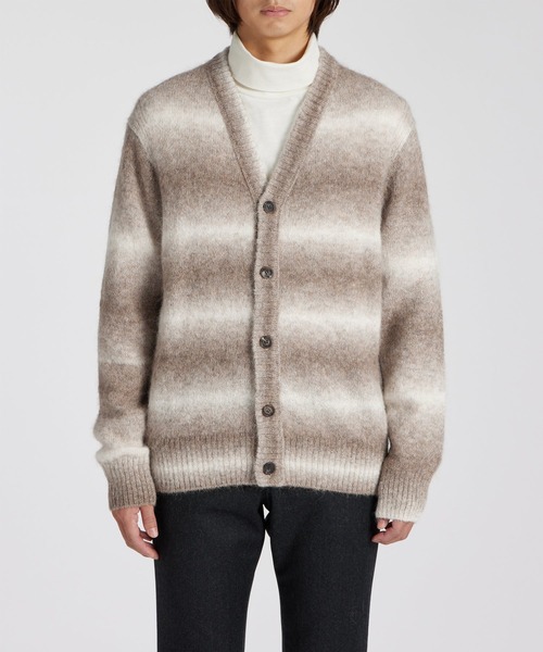 Paul Smith（ポールスミス）の「グラデーションボーダー カーディガン