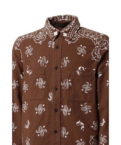 JUN/NAKAYAMA（ジュンナカヤマ）の「PAISLEY SHIRT（シャツ/ブラウス
