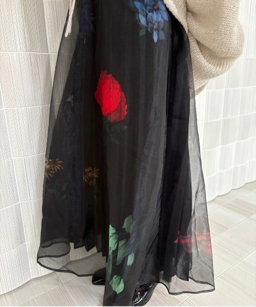 セール】AMANDA SHEER PLEATS SKIRT（スカート）｜Ameri（アメリ）の