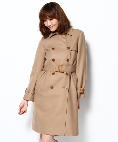 SHIPS for women（シップスフォーウィメン）の「ウール トレンチコート