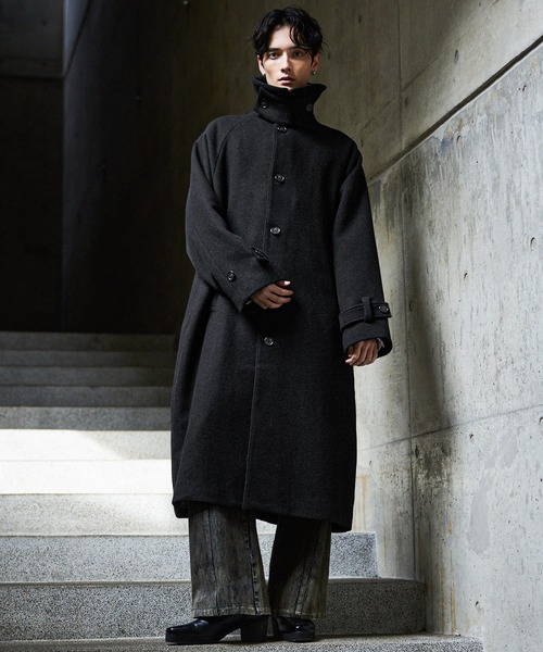 CLEL（クレイル）の「【CLEL】Wool Blend Tech Melton Soutien Collar