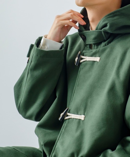 セール】【improves】メルトン オーバーサイズ ダッフルコート