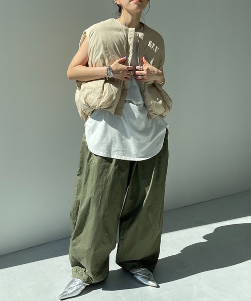 セール】egg down vest / エッグショートダウンベスト（ダウンベスト