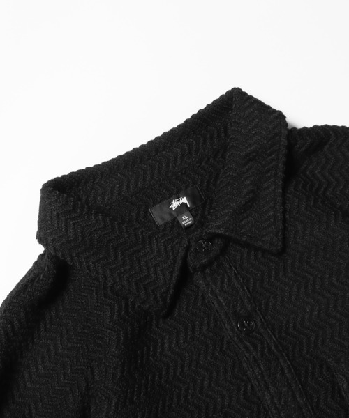 STUSSY（ステューシー）の「STUSSY/ステューシー Textured Wool CPO LS