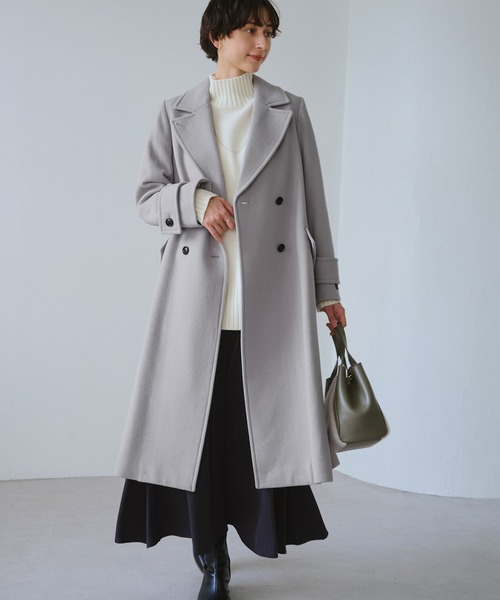 JAPAN FABRIC ダブルチェスターコート/一部WEB限定カラー（チェスター