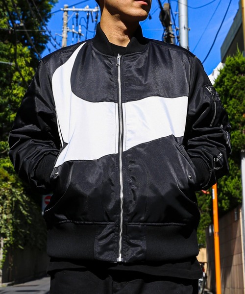 NIKE（ナイキ）の「NIKE SYNFL SWOOSH BOMBER / ナイキ スウッシュ