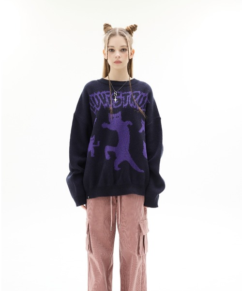 セール】VL 2D CAT KNIT（ニット/セーター）｜LUVISTRUE（ラヴイズ