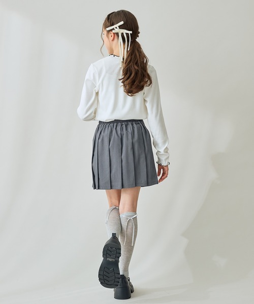 セール】サイドベルトプリーツスカート（スカート）｜Amourire girl
