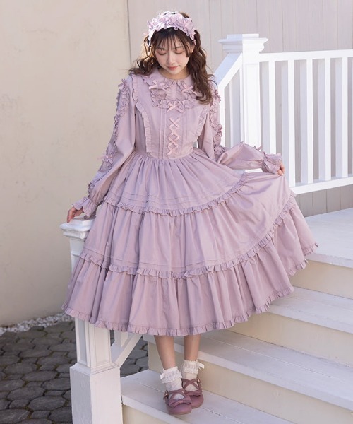 Chalmiere（シャルミエール）の「フリルロングジャンスカ（ジャンパー