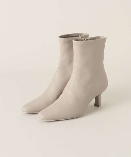 LE TALON（ルタロン）の「6cmフレンチスクエアショートブーツ（ブーツ