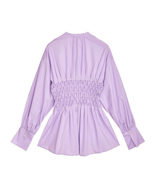 Ameri（アメリ）の「BLOOM SHIRRING SHIRT（シャツ/ブラウス）」 - WEAR