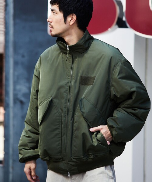HINSON（ヒンソン）の「HINSON/ヒンソン 中綿 ミリタリーブルゾン