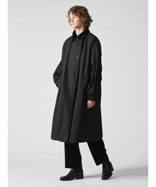 mizuiroind（ミズイロインド）の「mizuiro ind バックボアコート