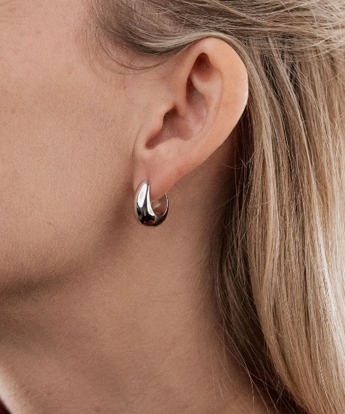 セール】【TOMWOOD】ice hoop small アイスフープ シルバー ピアス