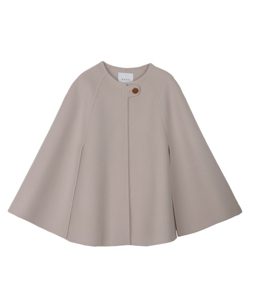 ANAYI（アナイ）の「シャルムビーバーケープコート（ポンチョ）」 - WEAR
