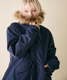 モッズコート（ブルー・ネイビー/青色系・防風）ファッション通販