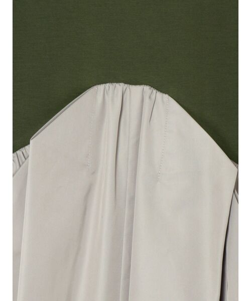 UN3D.（アンスリード）の「CURVE LINE TUCK SLEEVELESS OP / カーブ