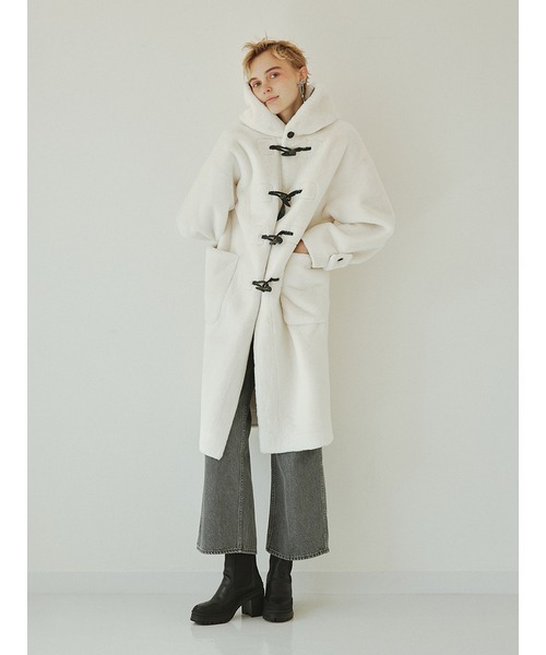 FURFUR（ファーファー）の「エコファーダッフルコート（ダッフルコート