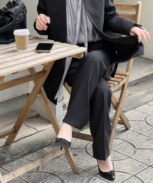 セットアップスーツ 2タイプ 洗濯可能【レギュラー / ワイド