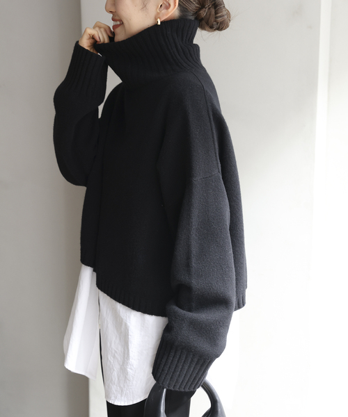 Deuxieme Classe（ドゥーズィエムクラス）の「*Cropped タートルネック